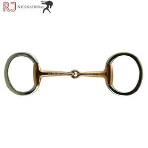 Mors Eggbutt en acier inoxydable avec joint en cuivre durable, logo personnalisé, équipement d'équitation - Product Image 2
