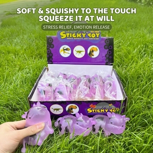 Vache qui change de couleur, jouet anti-stress souple en TPR, texture maltose, à presser, pour enfants et adultes, vente en gros - Product Image 1