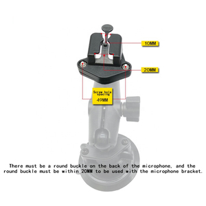 Support universel pour talkie-walkie avec rotule pour voiture, support de téléphone pour camion, fixation pour talkie-walkie pour <span class=keywords><strong>YEASU</strong></span> pour Ram - Product Image 4