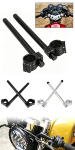 Manillares de Motocicleta Ajustables CNC, Barra de Horquilla de Aluminio, Accesorio para Manillar Delantero de Motocicleta - Product Image 5