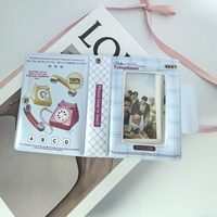 Buku Koleksi Foto Bintang Kpop Kustom, Folder Foto, Album Kustom, Buku Koleksi, Buku Kartu Kecil 3 Inci, Tempat Kartu Bintang