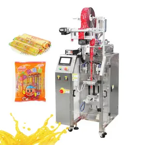 automatic multi-functional bag filling machine liquid 10-100ml fruit juice ice lolly packing machine for juice