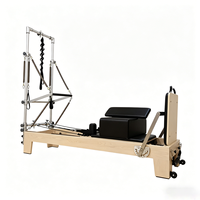 Harmony Glow Pro Maple Aluminum Half Cadillac Precision CNC Engineering Adjustable Health Pilates Tower Reformer Machine CE