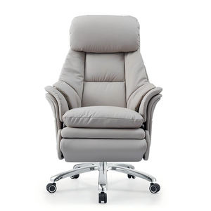 Silla <span class=keywords><strong>de</strong></span> Masaje Ergonómica Moderna <span class=keywords><strong>e</strong></span> Inteligente con Funciones <span class=keywords><strong>de</strong></span> Masaje Eléctrico y Silla <span class=keywords><strong>de</strong></span> Descanso, Silla <span class=keywords><strong>de</strong></span> Oficina <span class=keywords><strong>de</strong></span> Cuero Genuino - Product Image 3