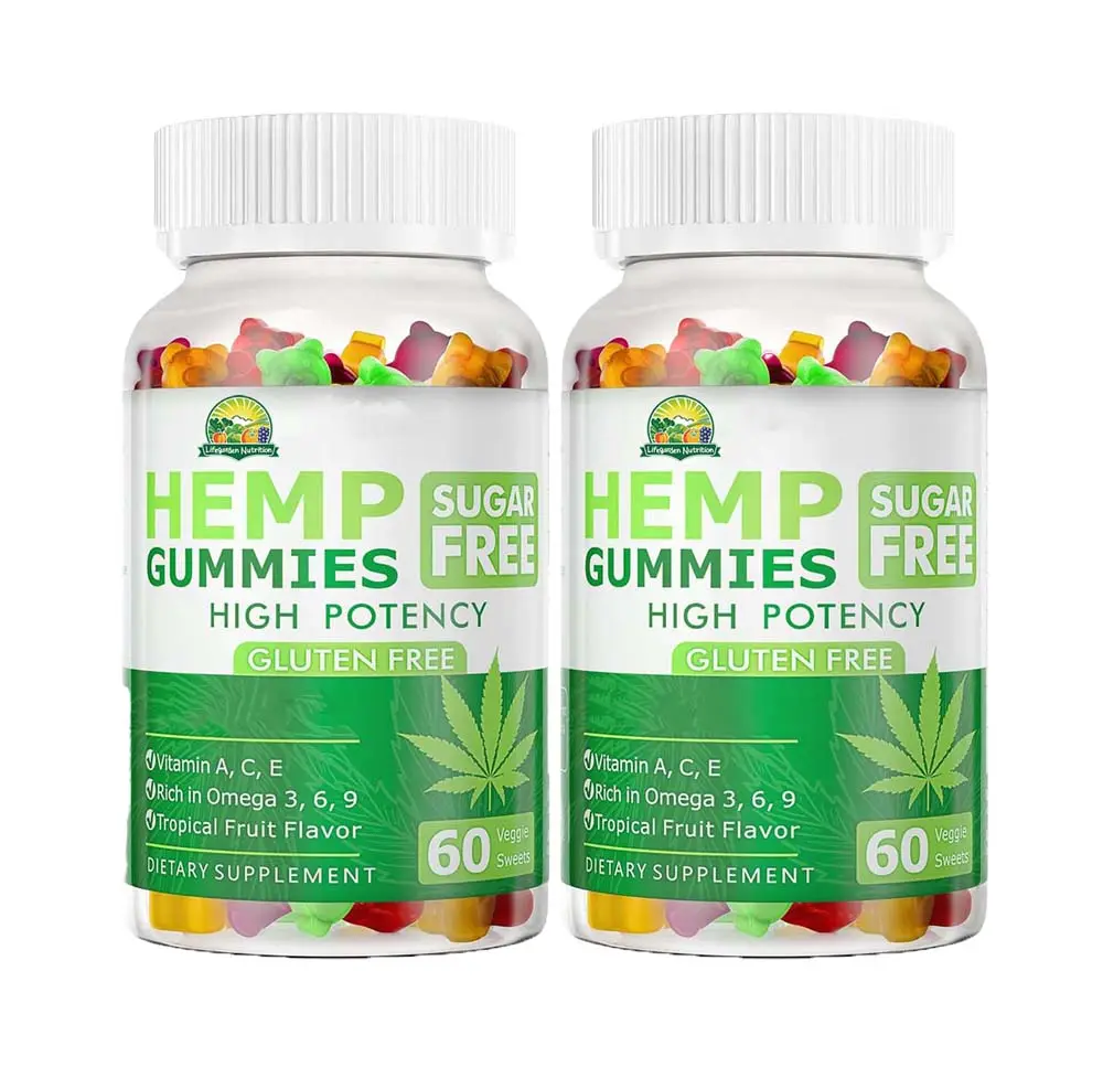 Gummy Bears Natural Health Support Hemp Gummies for Joint and Muscle Soreness
