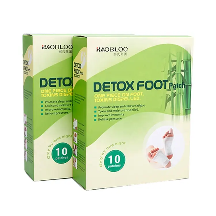 OEM निजी लेबल Detox गोल्ड फुट पैच प्राकृतिक हर्बल सुधार स्वास्थ्य पैर Detox के पैच