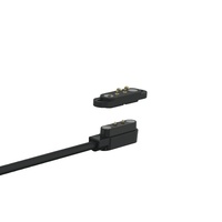 Fabricante de China Cable magnético Pogo 2 pines ángulo recto macho y hembra Pogo Pin carga Cable USB conector de cargador