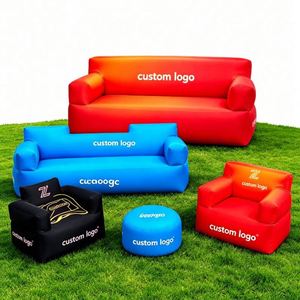Sofá Inflable Impermeable con Impresión de Logotipo Personalizado para Eventos al Aire Libre, Publicidad, Marca y Ferias Comerciales - Product Image 1