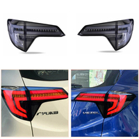 Conjunto de luces traseras JC Bulk Sale con cubierta transparente mejorada para Honda HR-V Vezel 2014-2019, juego de luces LED modificadas para intermitentes y freno.