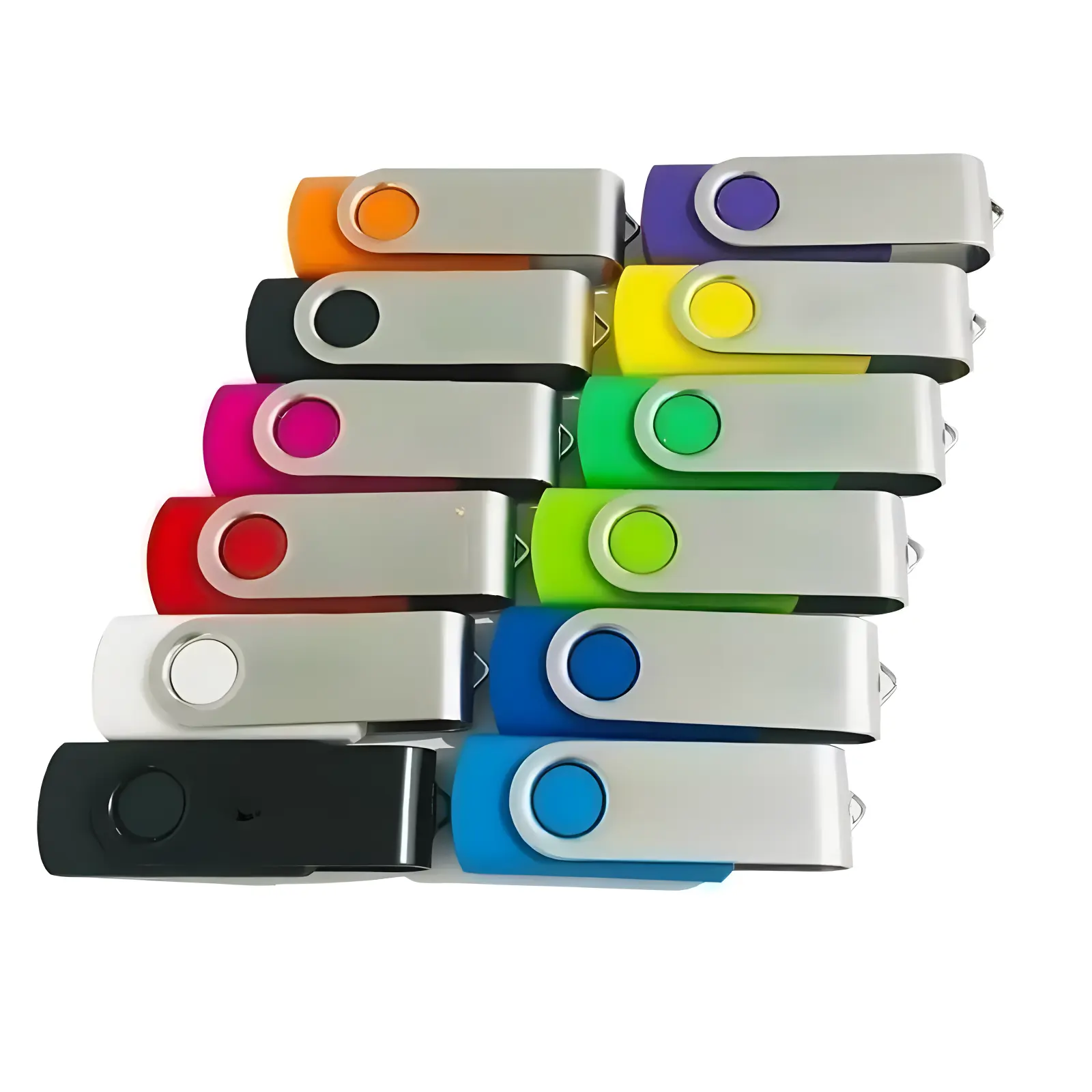 Más barato 4GB 8GB Usb 2,0 Swivel Usb Flash Drive Stick Memory Pen Drive Custom pen drive al por mayor