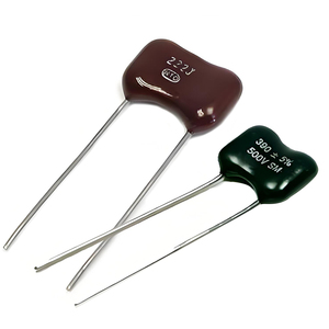 680PF 500V 5% <span class=keywords><strong>Mica</strong></span> e <span class=keywords><strong>PTFE</strong></span> condensatore mandrino diametro 6mm - Product Image 5