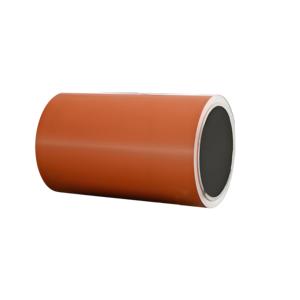 Rollo de aluminio recubierto de color resistente a los rayos UV, Material de pared de cortina de techo ligero para transporte, servicio de doblado, forma de bobina