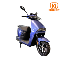 Skuter Listrik GO-PLUS 2500W Baterai Lithium 72V40Ah Kecepatan 75km/jam Jarak Tempuh 120km Rem Cakram Ganda NFC Bluetooth Smart E Moped