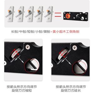 Herramienta de Biselado para Carpintería, Cepillo de Carpintero de 45 Grados para Recortar y Eliminar Bordes y Esquinas - Product Image 5