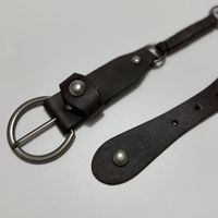 Ceintures pour femmes Y2K, ceintures western vintage avec rivets et boucle ardillon, accessoire style cowgirl américain pour jeans, tenue quotidienne et streetwear