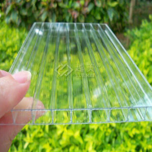 Panneaux de PC cellulaire en gros d'épaisseur de 6mm Prix de la feuille creuse en <span class=keywords><strong>polycarbonate</strong></span> pour le toit - Product Image 3