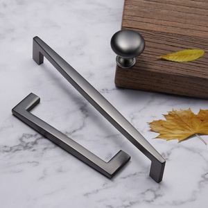 YONFIA 3679RTS Zinc Alloy Simple Luxury Furniture Drawer Handle Pull <strong>Black</strong> <strong>Cabinet</strong> Handles Furniture Handles and Knobs Gold - Product Image 5