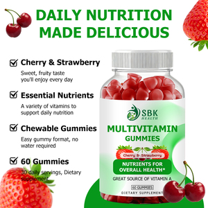 Factory Direct Private Label Multivitamin Filled Gummies Halal Certified Daily Health Immune Support Fruit Flavored Gummy - Product Image 4