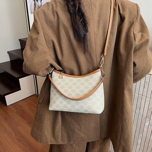 Sac à main de style vintage imprimé texturé de haute qualité pour femmes grande capacité exquis haut de gamme mode femmes sac à bandoulière de luxe - Product Image 6
