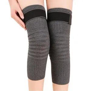 1 Pair Men Women Cashmere Knee Brace Support Leg Warmer Winter Warm Thermal Wool Thicken Knee Pads Sleeve Knee Warmers