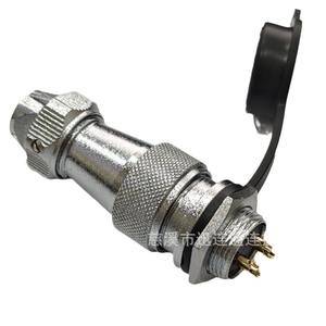 Prise d'alimentation aéronautique WF16 2-10 broches en alliage de zinc plaqué or, connecteur à montage sur panneau pour remplacement et réparation - Product Image 1