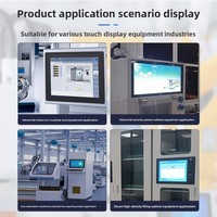 Se Puede Realizar Personalización OEM, Máquina Industrial Todo en Uno de 7 Pulgadas con Panel Plano y Superficie de Aluminio, Automatizada
