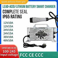 Chargeur de batterie de chariot de golf électrique 24V15A DC pour batteries Lifepo4 et au plomb