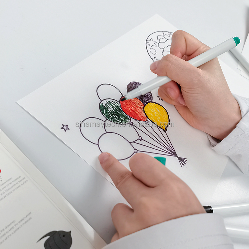 Shunaimei оптовая продажа, сублимационные маркеры, ручка, нетоксичные Волшебные термопереносные маркеры, ручки с сублимационными чернилами для ткани