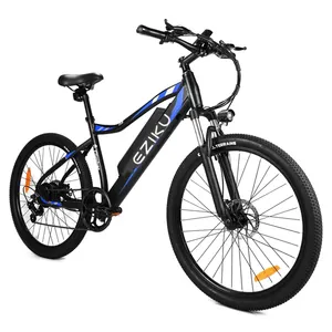 Vendita calda nuovo modello elettrico Mountain Bike bicicletta Ebike ciclomotore con telaio in lega di alluminio 48V 10.4 ah350w batteria per esterno