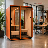 Cabines de travail insonorisées portables pour bureau, cabine de réunion insonorisée, station téléphonique acoustique mobile