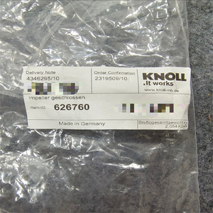 นอลล์ 626760 ปั๊มระบายความร้อนแบบใบพัดโค้งโลหะขัดเงา - Product Image 5