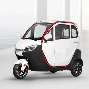 Triciclos Eléctricos E5 con Batería de 60V32Ah, Autonomía de 50-100 km, Totalmente Cerrados, para Movilidad de Personas Mayores - Product Image 1