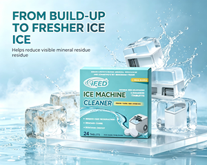 Tablettes effervescentes de qualité alimentaire pour le nettoyage des machines à glace, puissant détartrant et anti-moisissures, pour les machines à glace commerciales - Product Image 4