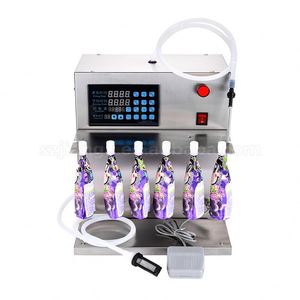 Semi-Auto <b>Small</b> Liquid Filling Machine, Desktop Stand-Up Pouch Quantitative <b>Pump</b> Nozzle Pouch Ketchup Jelly Juice Salad Dressing - Product Image 2