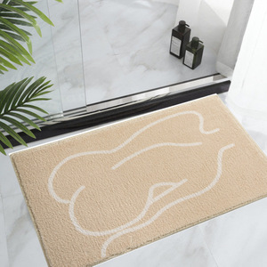 Tappeti assorbenti d'acqua ultra morbidi per tappeti <span class=keywords><strong>da</strong></span> <span class=keywords><strong>bagno</strong></span> <span class=keywords><strong>marrone</strong></span> soffice ad asciugatura rapida - Product Image 1