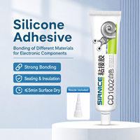 SIRNICE CD1002 Perekat Silikon Netral untuk Elektronik, Logam, Plastik, Tahan Air, 100ml