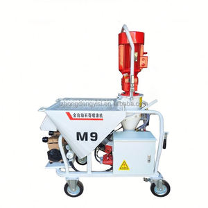 Precio de la Máquina de Enlucido de Yeso Totalmente Automática, Máquina Eléctrica de Pulverización de Masilla de 380V 220V - Product Image 2