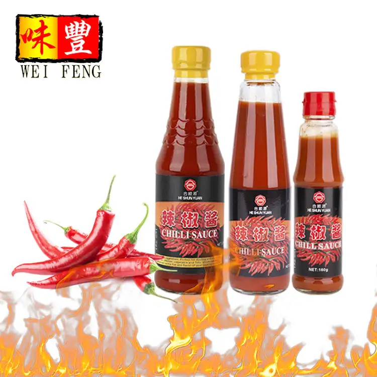 OEM โรงงาน HACCP BRC ฮาลาลสีแดง Chili วัสดุ320G Sambal Oelek ร้อนพริกไทยพริกเผ็ดซอส