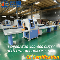 Sierra CNC Corte Transversal Optimizadora Automatica para Madera Maciza Maquina de Corte de Madera