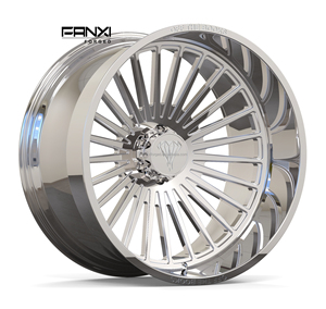 Ruedas Forjadas FANXI 26x16 26x14 6 Lug 6x135 para F150, 24x14 8x6.<span class=keywords><strong>5</strong></span> Lug Pattern con Acabado Pulido, 22x12 20x10 para Yukon 6x5.<span class=keywords><strong>5</strong></span> - Product Image 5