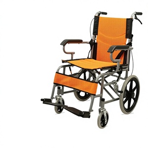 Silla de Ruedas Manual KS Ligera y Plegable con Marco Negro de 12.5 kg, Estructura de Aleación de Acero para Personas Mayores y Uso Hospitalario - Product Image 3