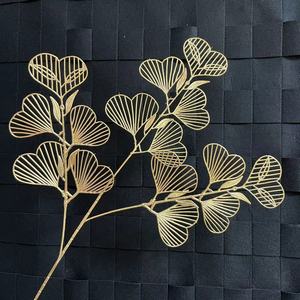 1 <span class=keywords><strong>bouquet</strong></span> <span class=keywords><strong>de</strong></span> fleurs artificielles dorées, plumes <span class=keywords><strong>de</strong></span> <span class=keywords><strong>paon</strong></span>, feuilles d'érable, feuilles d'eucalyptus, fausse plante, décoration <span class=keywords><strong>de</strong></span> mariage, <span class=keywords><strong>de</strong></span> Noël, pour la maison - Product Image 1