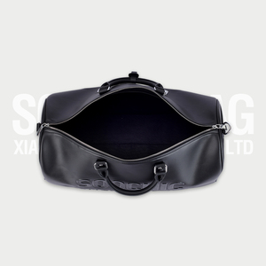 <span class=keywords><strong>Soochic</strong></span> robe sur mesure en relief sac polochon unisexe grande capacité sac de week-end personnalisé sangle amovible sac de voyage avec support en métal - Product Image 5