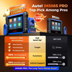 Escáner Autel IM508S Pro, Nivel OE, 5 Veces Más Rápido, Android 11.0, Visualización de Cuadro Congelado, Sin Restricción de IP, Herramienta de Diagnóstico Automotriz - Product Image 2