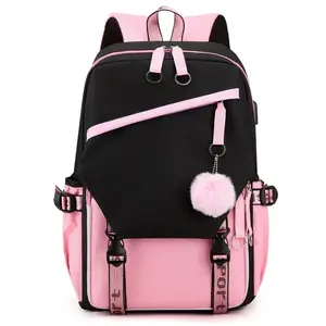 다기능 공장 판매 방수 어린이 학교 가방 소년 소녀 어린이 배낭 USB 충전 초등학교 가방
