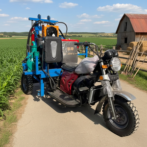 Machine de forage portable à petit <span class=keywords><strong>prix</strong></span>, diesel, 100m 150m 200m, hydraulique, tricycle, pour forage de puits d'eau - Product Image 1