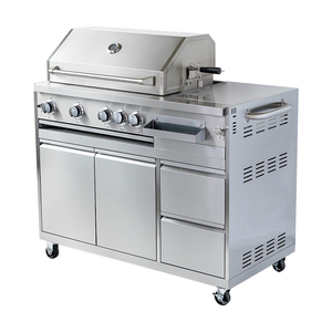 Hyxion Steel Tabletop Portable <b>Bbq</b> <b>Bbq</b> Gas Edelstahl Chicken Oven Wholesale Gas Grills HSXG30001 Gas Grill 4 Burner - Product Image 3