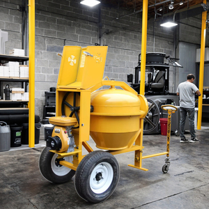 Mini bétonnière diesel, équipement de construction portable, haute efficacité, productivité de 4 à 8 m/h, moteur principal, moteur, prix réduit - Product Image 3