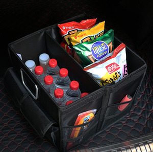 Portable 36L Capacité Pliable Coffre De Voiture Organisateur Conteneur De Stockage Boîte avec Couvercle Supérieur Couvercle Pratique Organisateurs De Voiture - Product Image 3