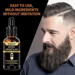 Wholesale Vegan Herbal Nourishing Natural Organic Skin Care for <b>Men</b> <b>Shaving</b> & Beard Growth <b>Oil</b> 30ml - Product Image 3